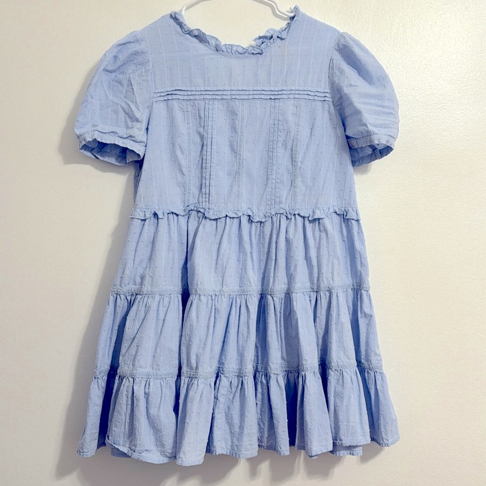 Used blue midi dress size large